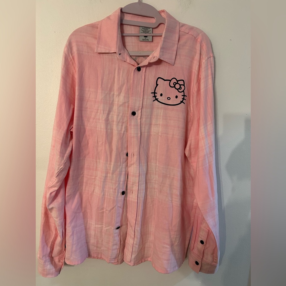 Hello Kitty, women’s longsleeved boyfriend shirt